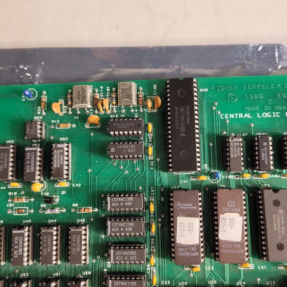 Fisher Berkeley Central Logic CPU Circuit Board Control PCB