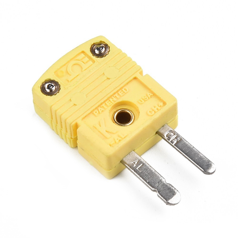 1 Set K-Type Thermocouple Miniature Socket & Panel Mount Alloy/Plug Connector