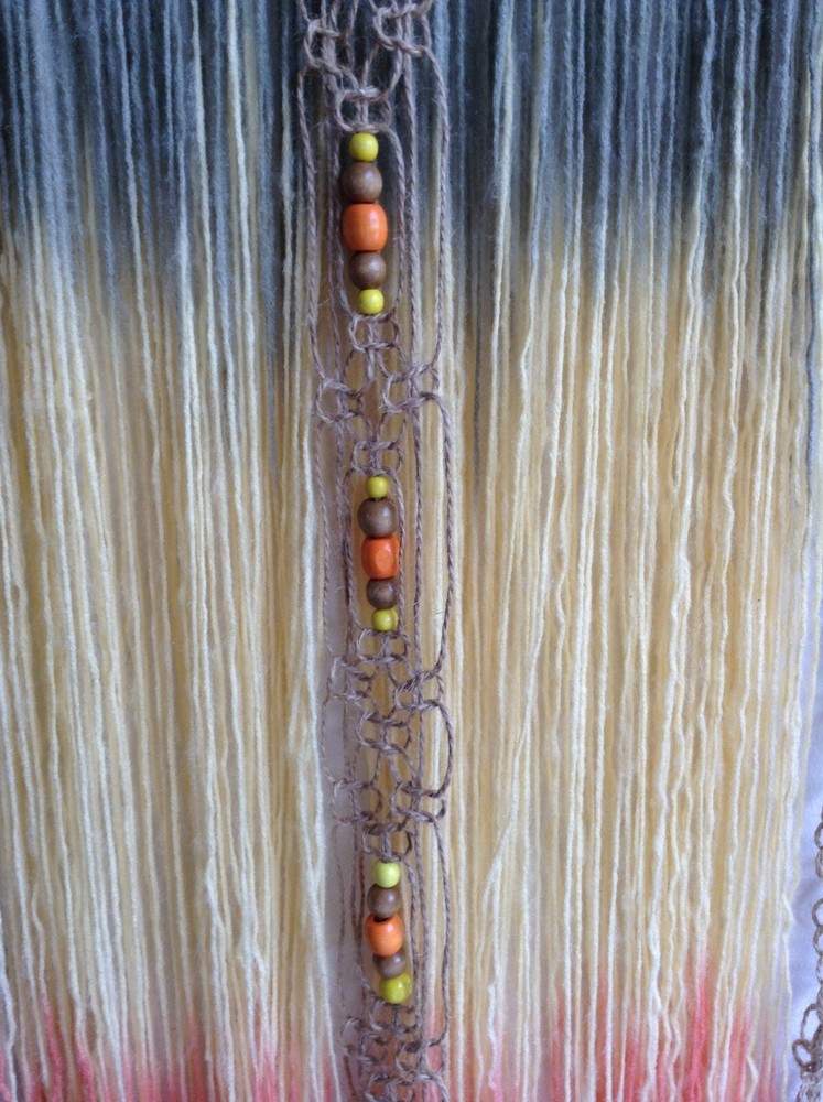 Macrame boho yarn art wall hanging  Home Decore  handmade .