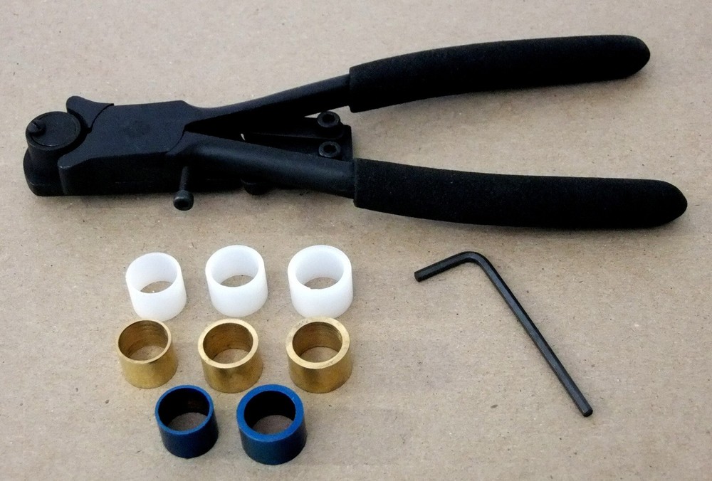 Deluxe Bending Plier With 9 Interchangeable Dies