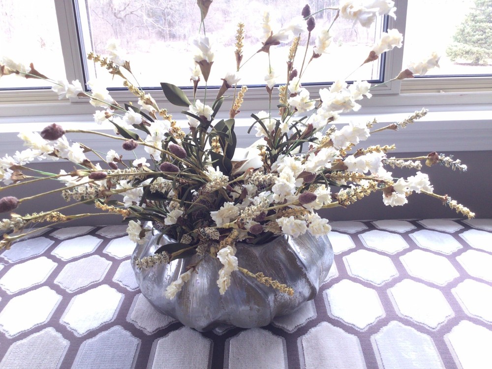 Tan & Cream Centerpiece