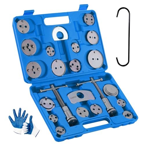 Brake Caliper Compression Tool 24-Piece Heavy Duty Disc Brake Piston Caliper