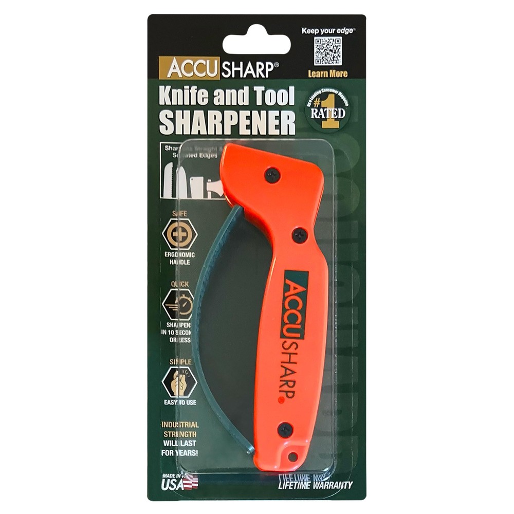 Knife Sharpener Ergonomic Comfortable Handle Compact & Easy to Use Restore and