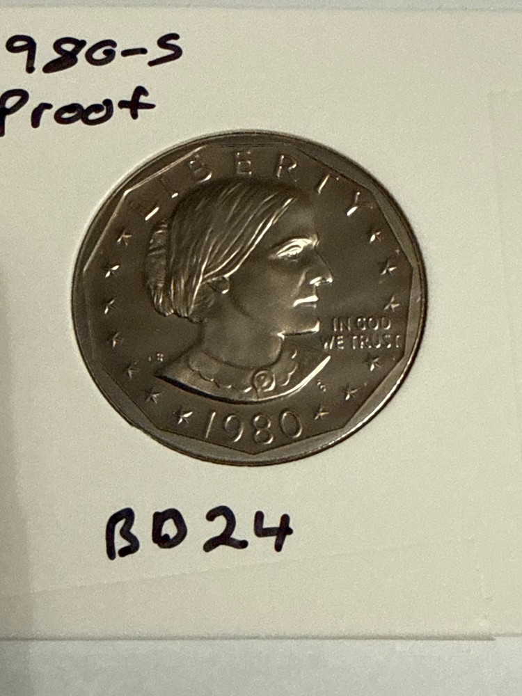1980-S Susan B. Anthony Dollar Proof