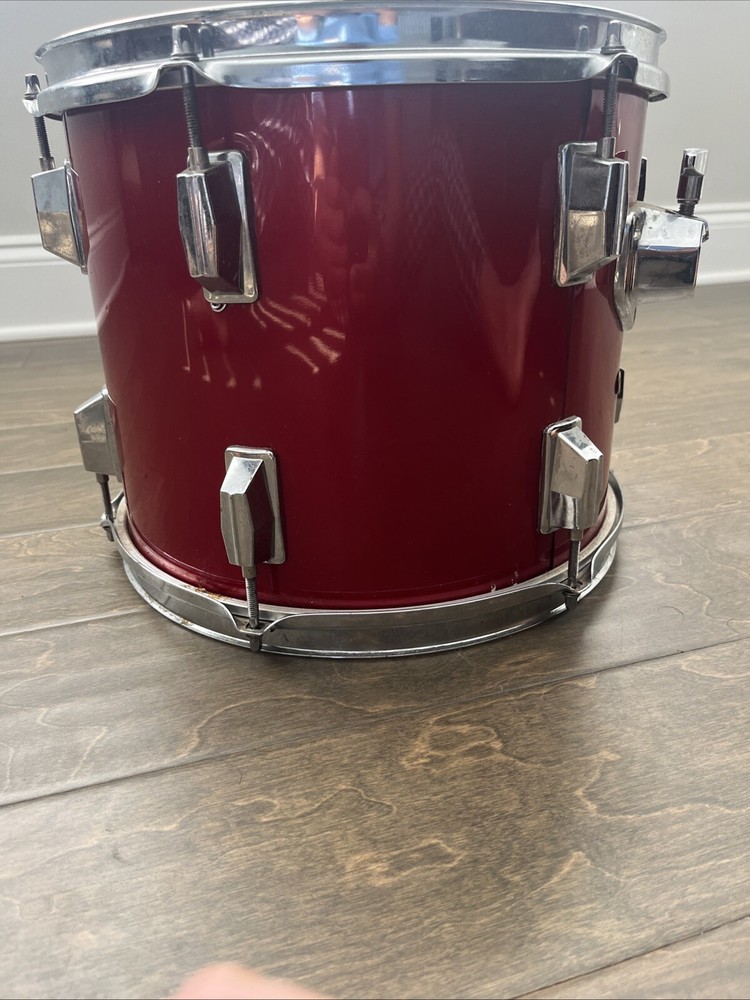 Peace 12” Red Tom Drum - Made In Taiwan