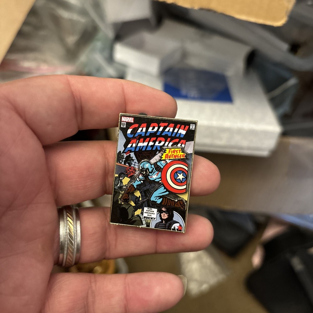 Marvel Comic Covers Box Pin - Captain America ONLY Limited 500