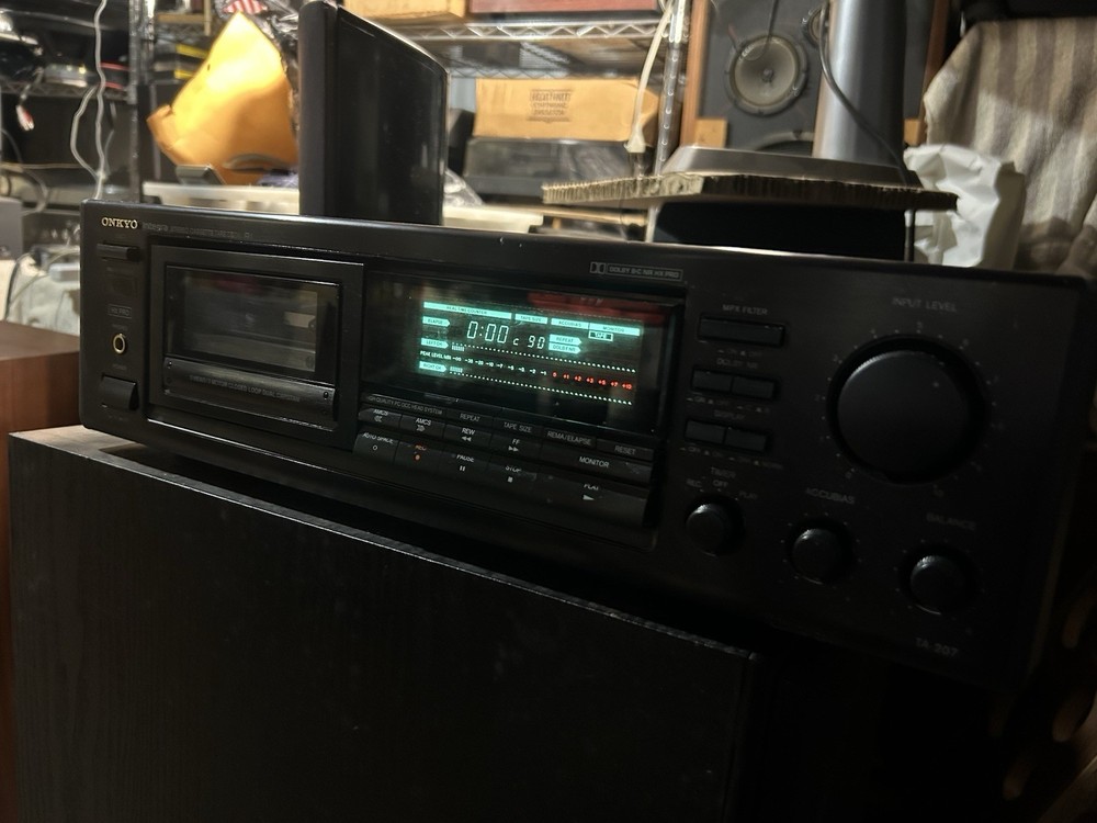 onkyo integra cassette deck TA-207