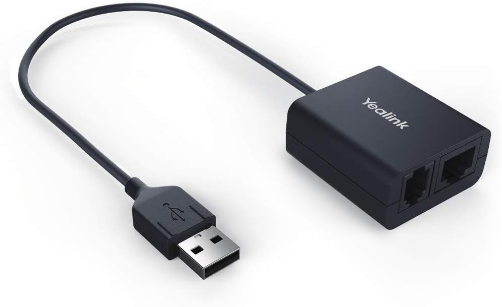 Yealink EHS40 Headset Adapter (EHS40) - Black