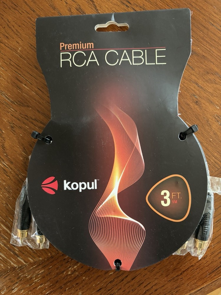 Kopul Studio RCA Cable - 3' Feet