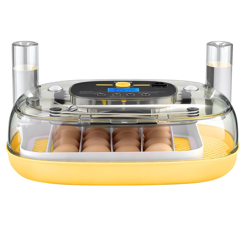 VEVOR 24 Egg Incubator Auto Turning Egg Candler Temperature & Humidity Control