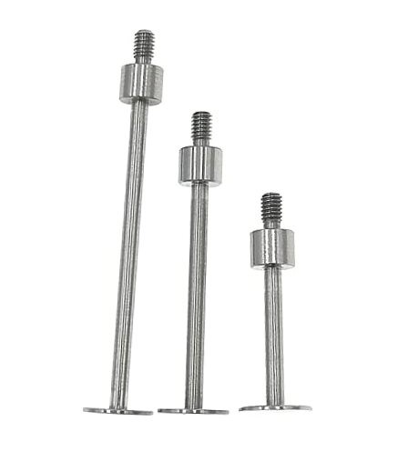 Flat Contact Points for Dial Indicator Depth Gauge 0.4mm Thickness 8mm A SET