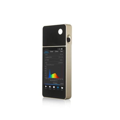 Handheld Spectrometer with Range 380-780nm Real-time Sampling Measurement