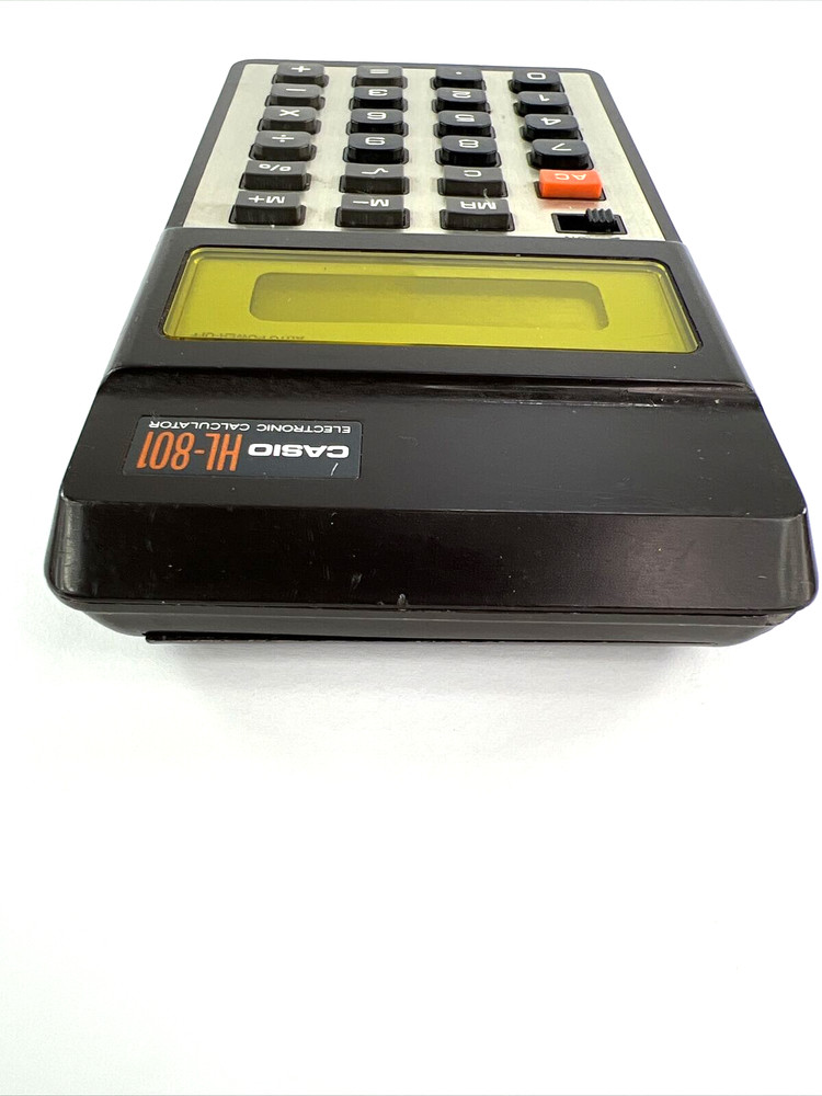 Casio HL-801 Electronic Calculator TESTED
