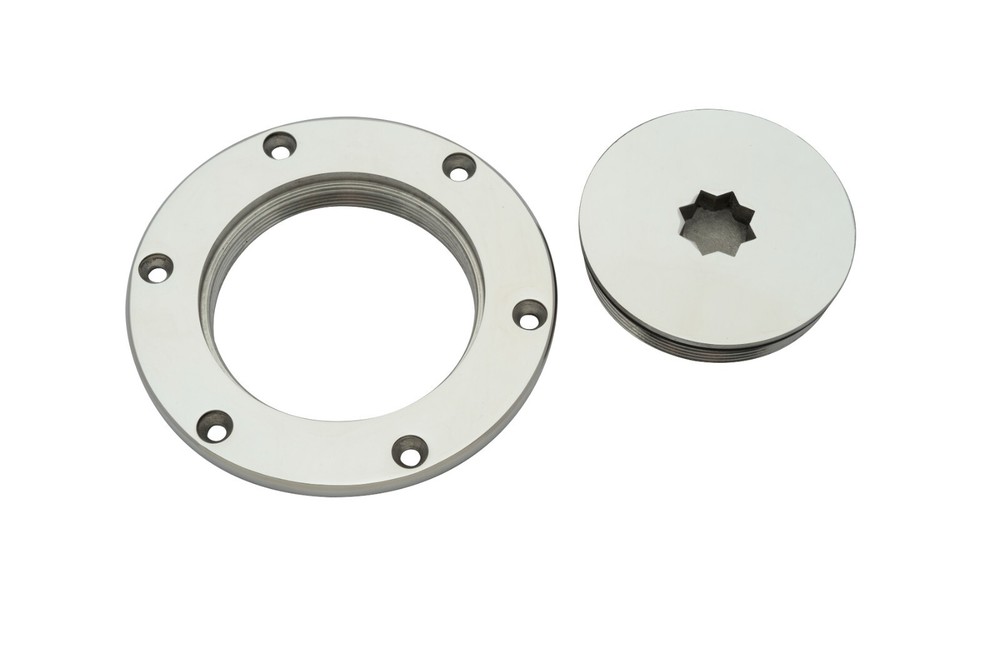 (1) 4" Low Profile Dorade Cowl Vent with Deck Plate Set