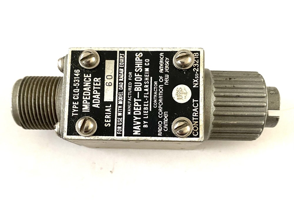 Type CLQ-53146 IMPEDANCE ADAPTER