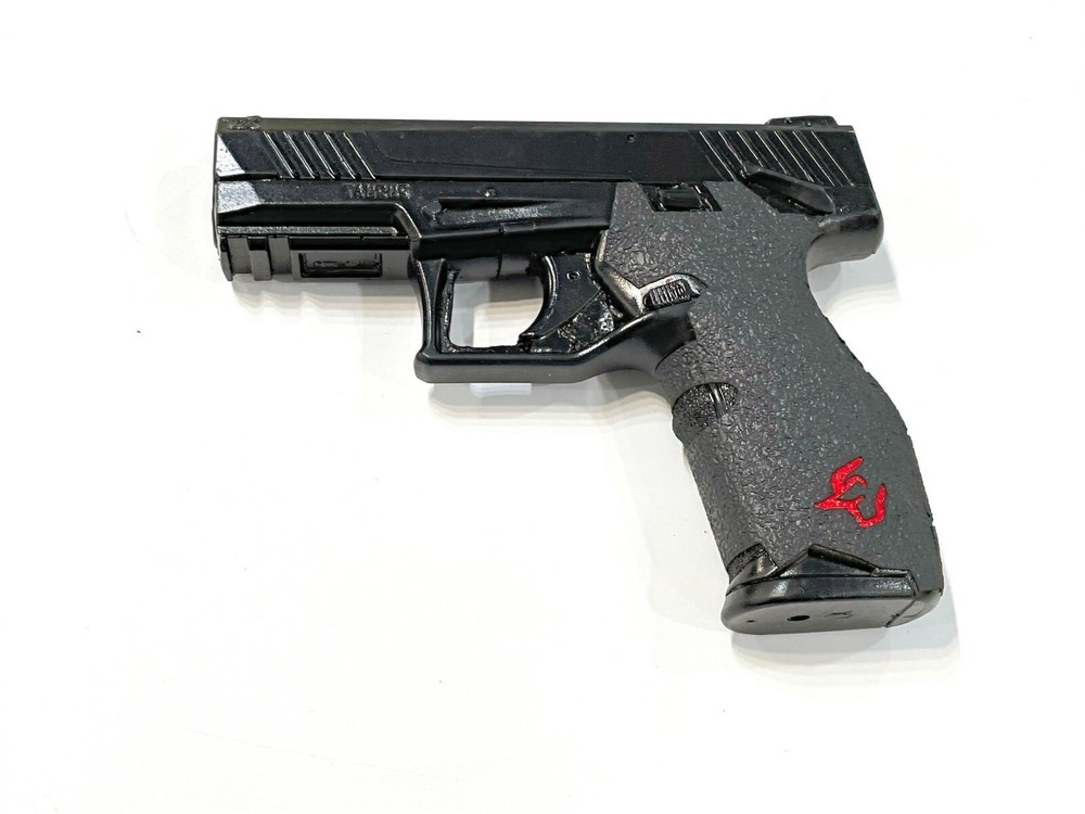 Handleitgrips Textured Rubber Gun Grip for Taurus TX22 Red Insert