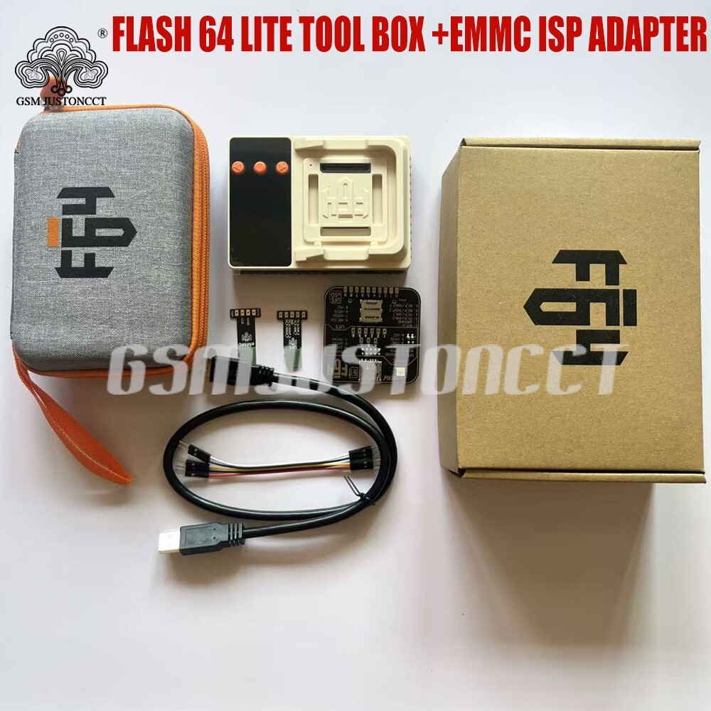 Flash 64 Lite Tool Box f64 emmc isp
