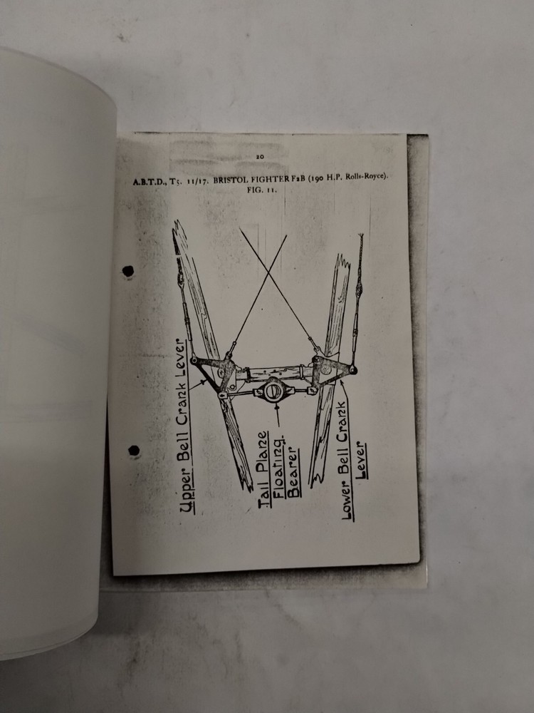 Bristol Fighter F.2B. (190 H.P. Rolls-Royce) Rigging Notes-Copy