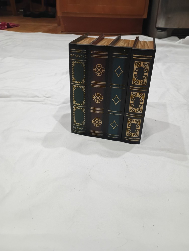 Books Stash Box Book Storage Box Vintage Decor