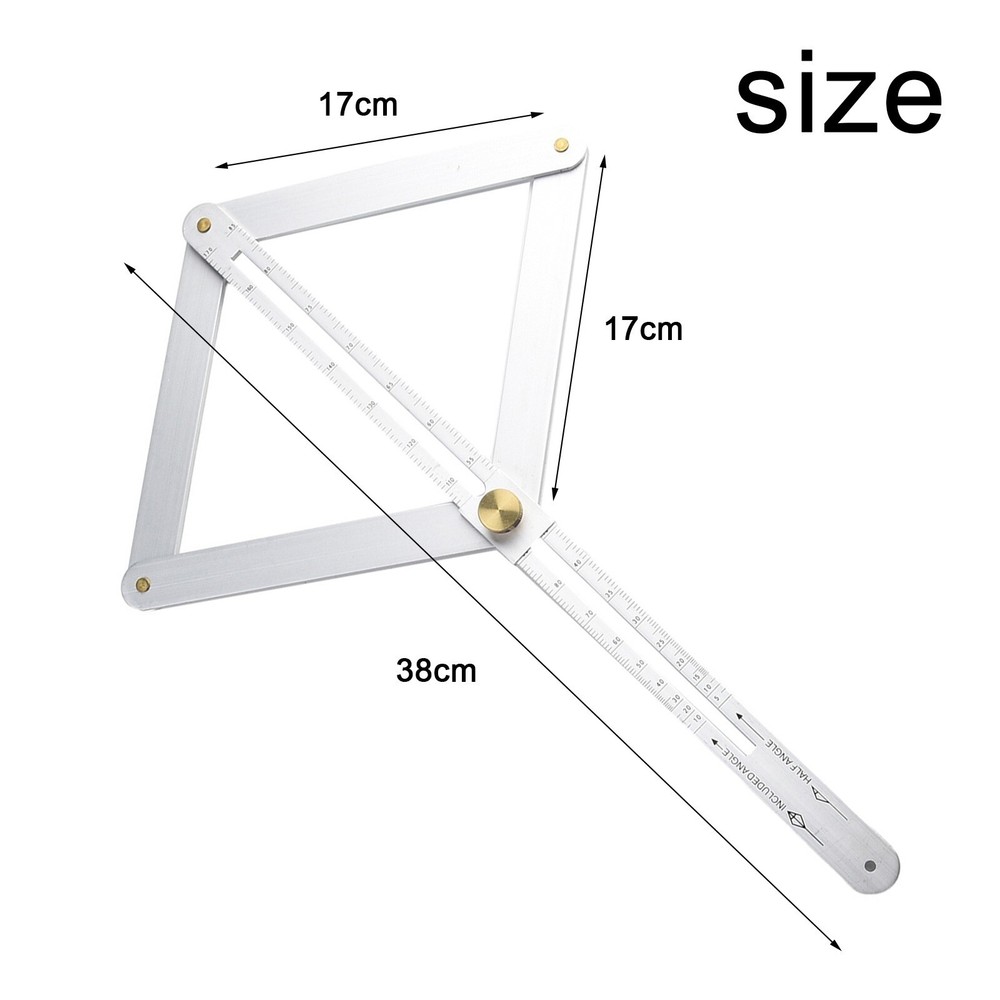 Square Protractor Protractor Artifact Ceiling Corner Angle Finder Foldable