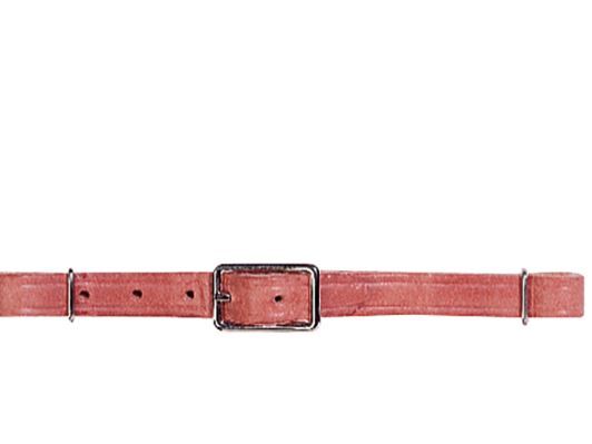 BERLIN PONY SIZE STRAIGHT LEATHER CURB STRAP P417