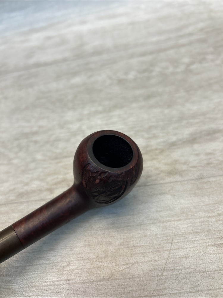 EHRLICH IMPORTED-BRIAR smoking Pipe Beautiful Grain “P” “E”