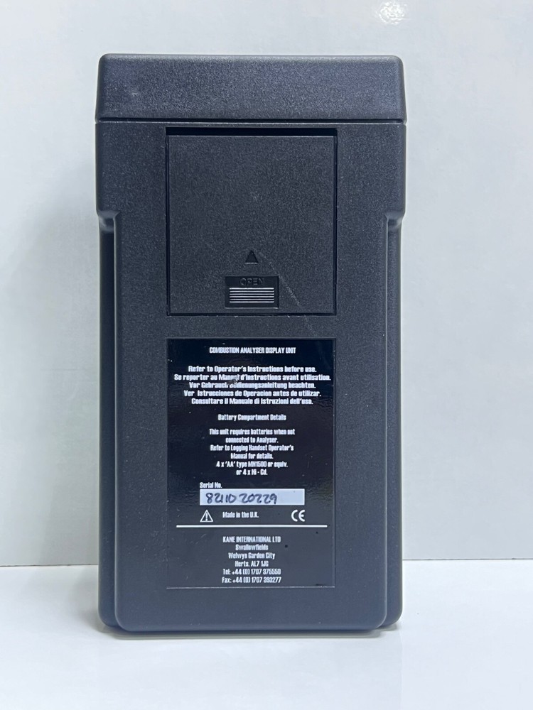 Kane-May Quintox Analyzer Display Unit