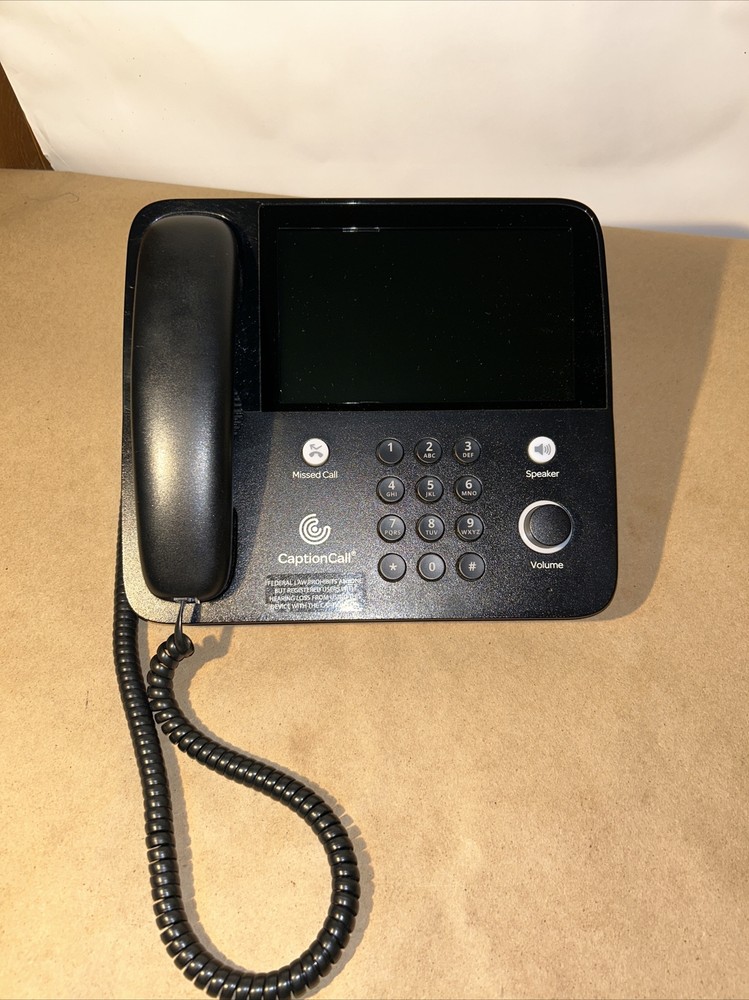CaptionCall 67Tb Written Caption From Phone Calls. Hearing Impaired.