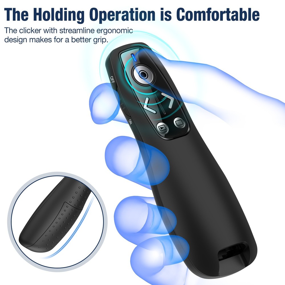 Power point Presentation Remote Control Wireless USB PPT Presenter Laser Pointer