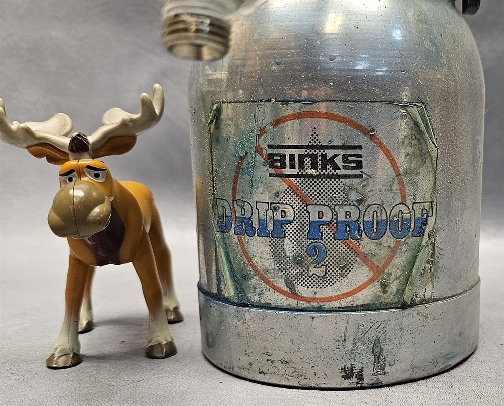 Binks Model 7 Spray Gun with Nozzle & Drip Proof Cup