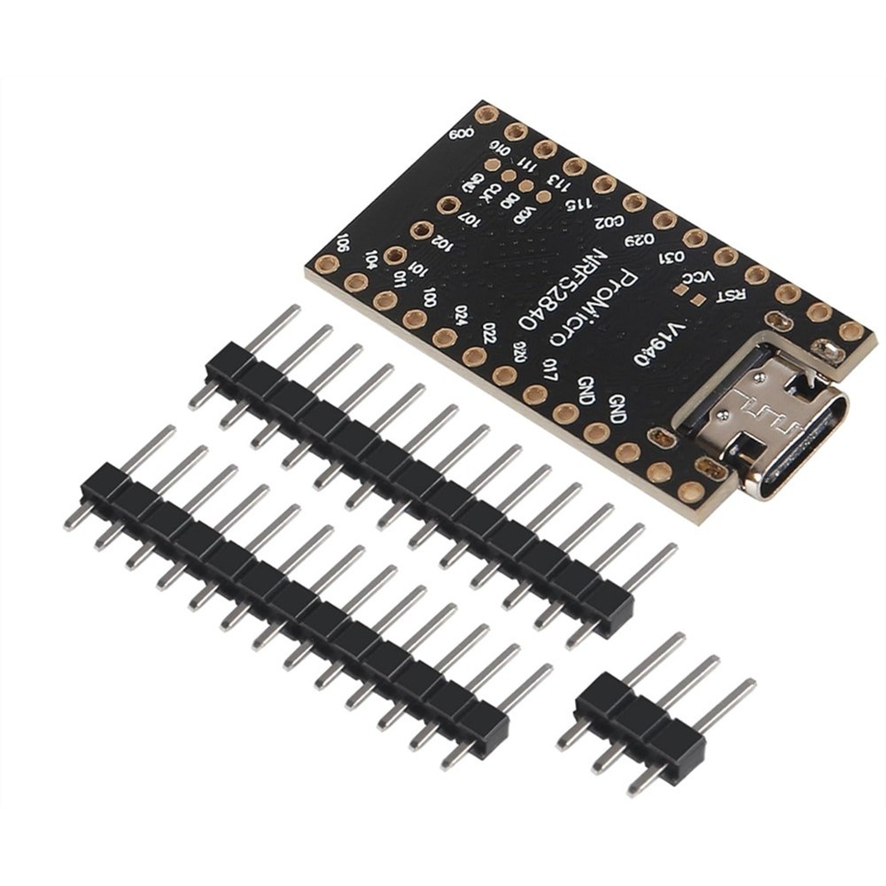 Pro Micro Bluetooth Type-C Development Board, NRF52840 for -IDE, 5 Pack C3G3