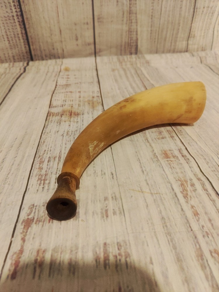 Authentic Antique Powder Horn