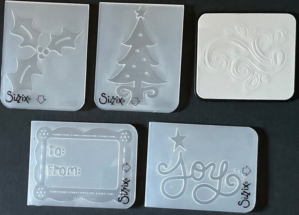 CUTTLEBUG Machine & Lot Of Sizzix & More Embossing Folders