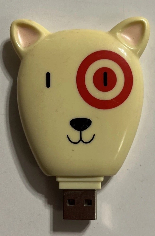Michael Bartalos Designed Target USB Flash Drive Good Working Condition RARE