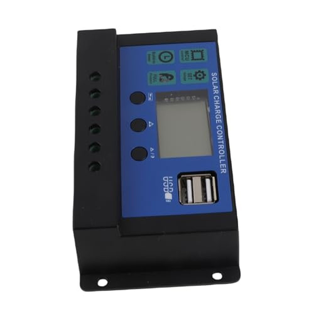 Solar Controller 50A PWM 12V 24V Auto with LCD Display Industrial Controller ...