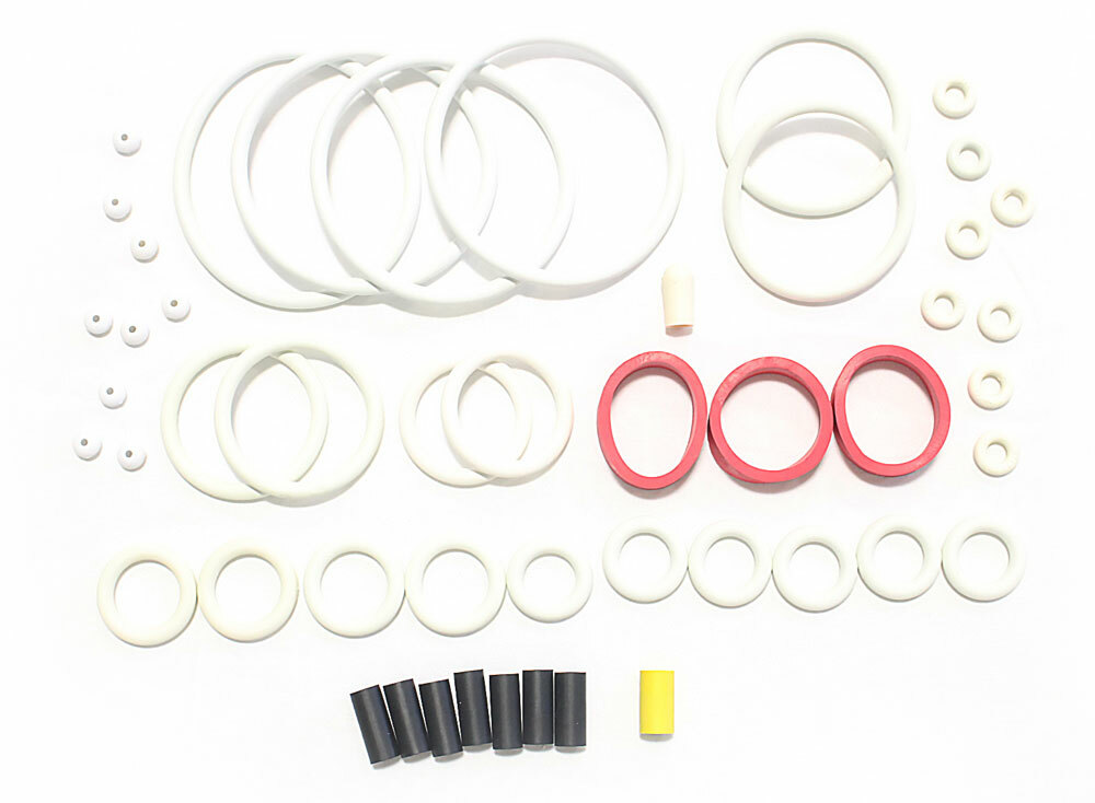 Williams Whirlwind Pinball Machine Replacement Repair Rubber Ring Kit White