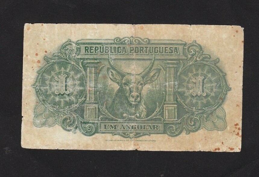 Angola 1 Angolar 1942 P-68 G+/VG
