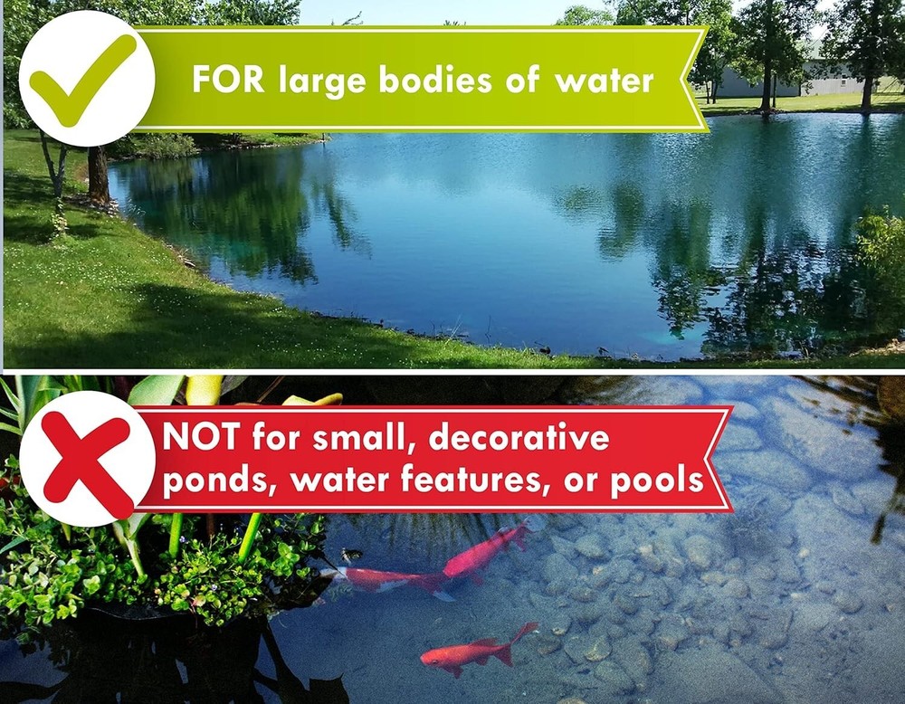 Blue Lake and Pond Dye 4 Gallon Value Pack