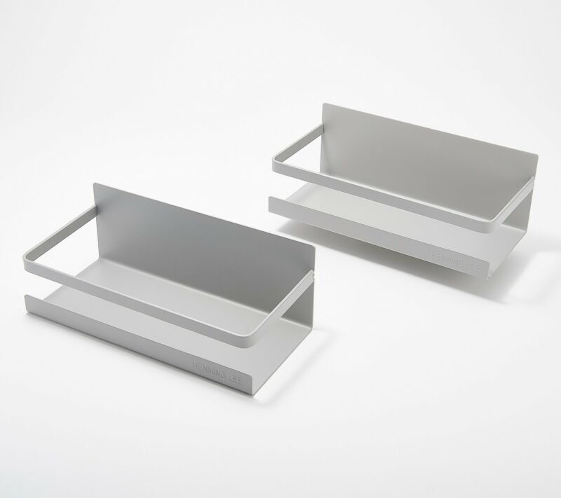 Henning Lee Set of 2 Multi-Purpose Magnetic Shelf Organizers