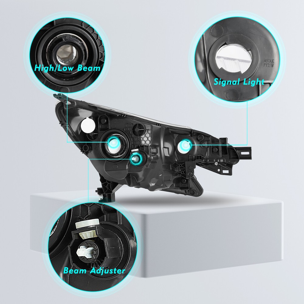 For 2014 2015 2016 Nissan Versa Note Left Driver Side Headlight Assembly Lamp