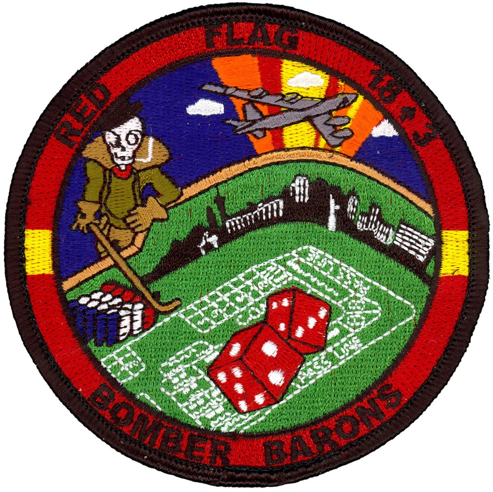 USAF 23rd BOMB SQUADRON RED FLAG 2018-03 PATCH