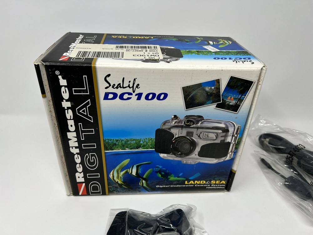 ReefMaster SeaLife DC100 1.3MP Digital Camera IOB