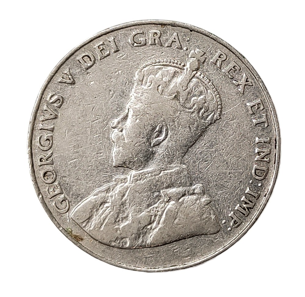 1931 Canada Five Cents George V - Free Shipping
