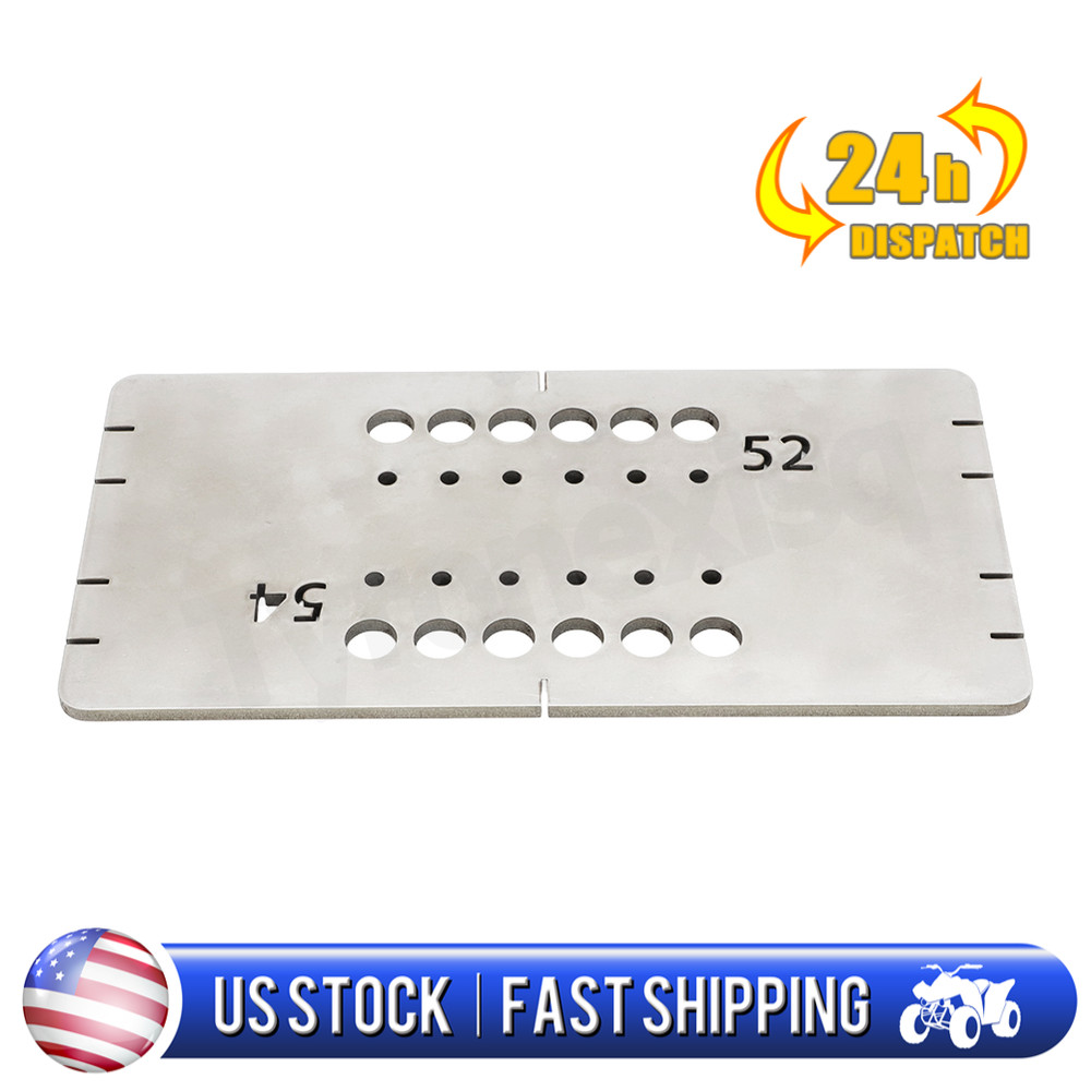 For Guitar String Through Drilling and Fitting Ferrules Drilling Guide Template