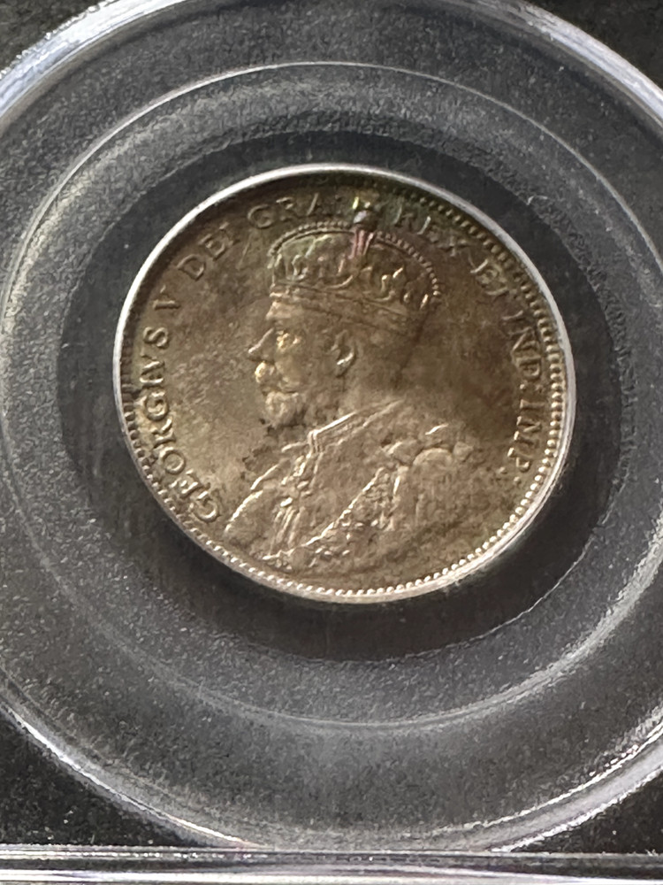 1912 PCGS Graded, Newfoundland Twenty ¢20 Cent, **MS-65** #2354