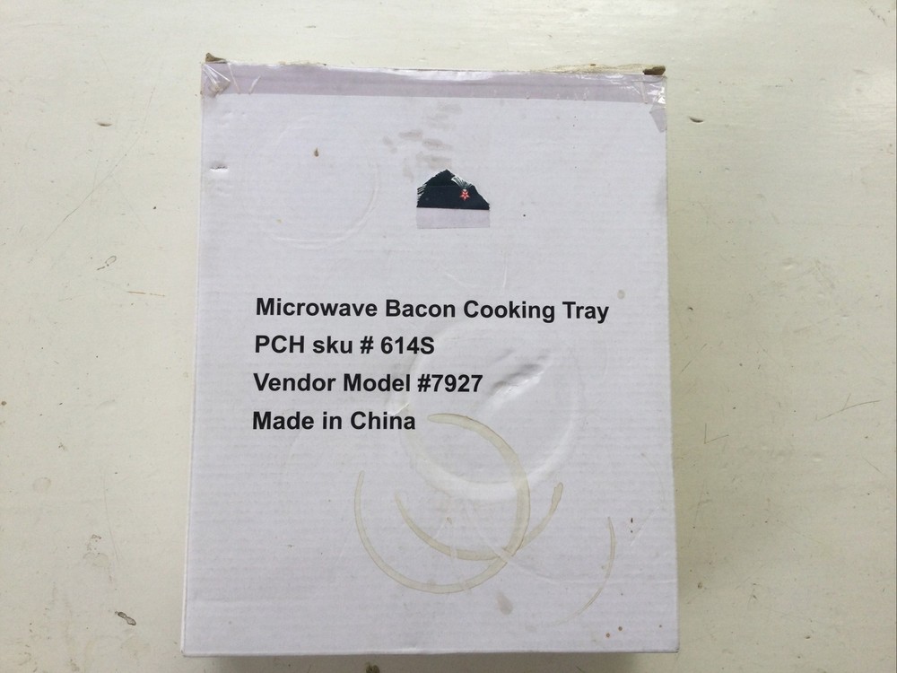 Microwave Bacon Cooking Try With Box