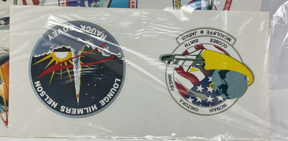 NASA Space Shuttle Decals 1980’s 27 Decals NEW A1
