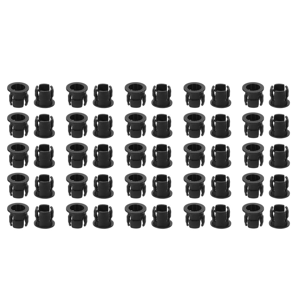 200pcs 5mm Light Emitting Diode Holder Clip Bulb Socket Panel LED Holders