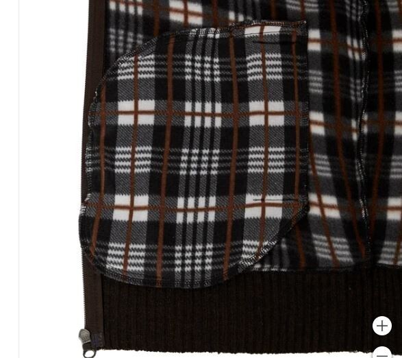IZOD Men's Full Zip Lined Sweater K32