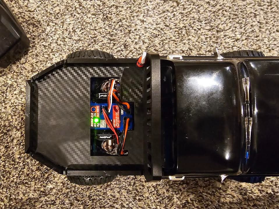 3d printed 1/18 scale TRX4M Flatbed